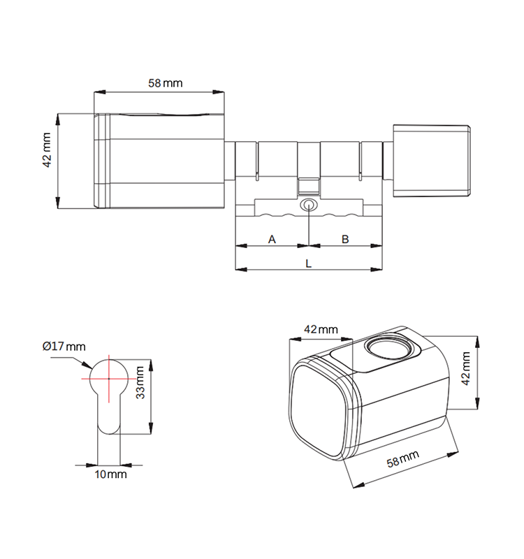 Secureloq Nano Smart Cylinder