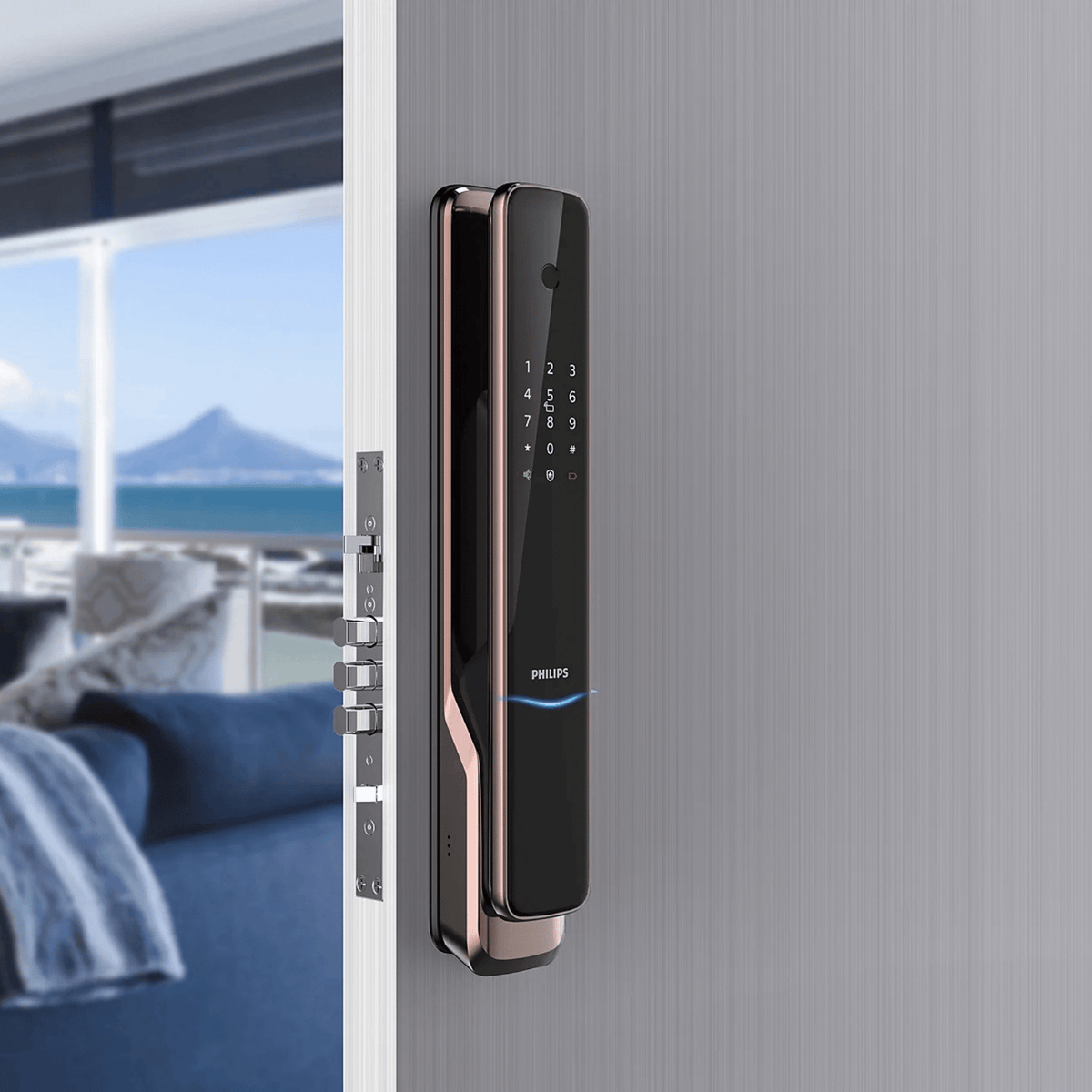 Philips DDL9300-5HBG Push-Pull Smart Lock