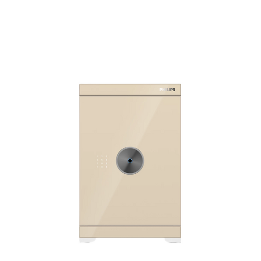 Philips SBX602C6 Series Smart Safe Box (Grey, Gold)