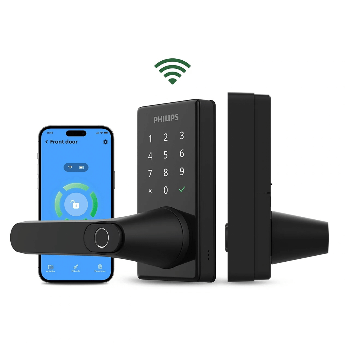 Philips DDL220X-1HW Lever Lock