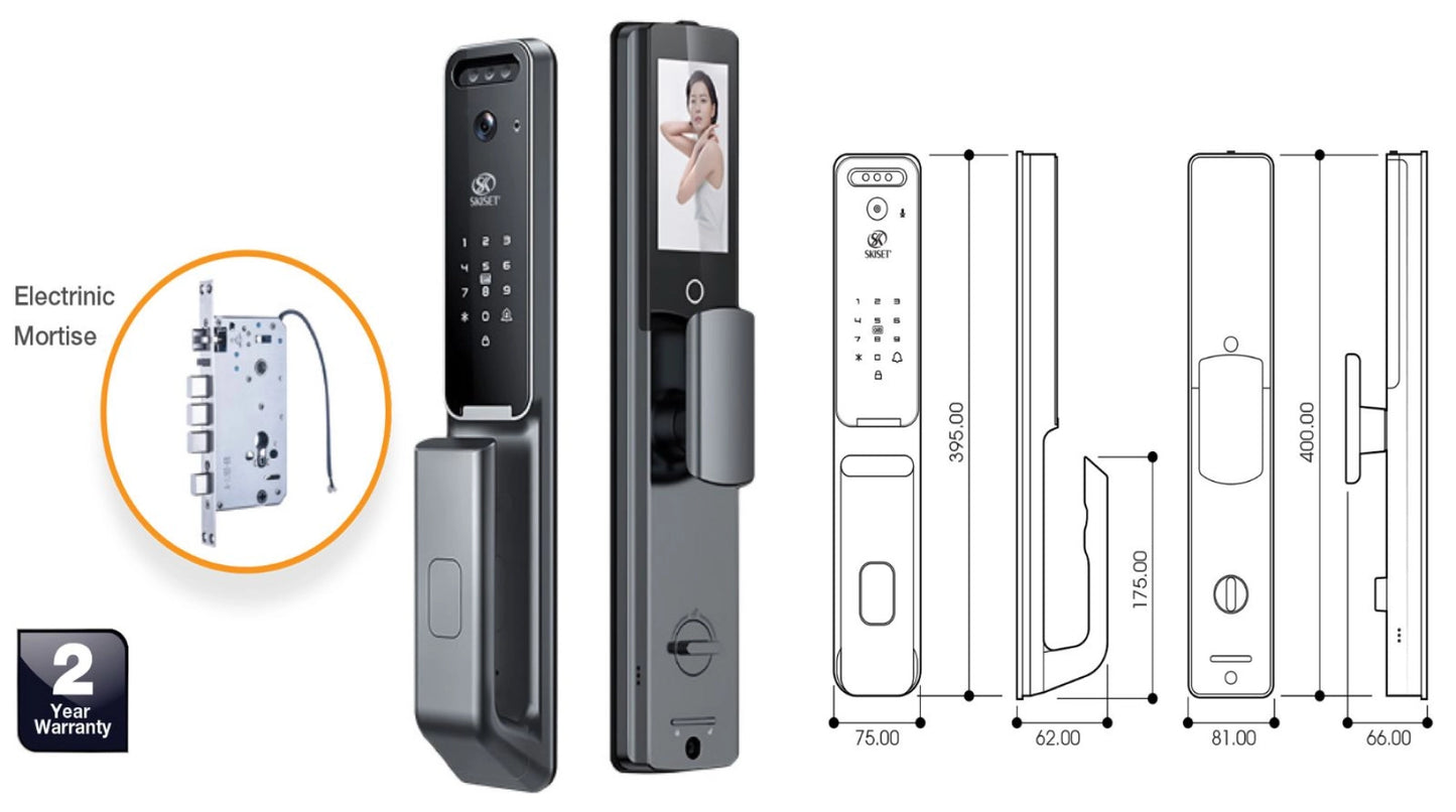 Skiset S-1 PRO Face ID Push Pull Lock