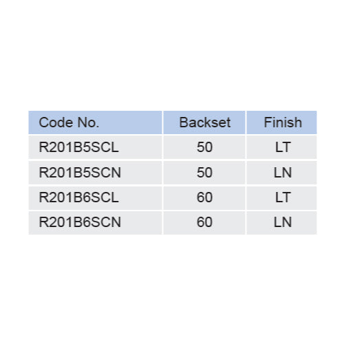 Tesa 201B 3 Bolts Dead Lock Mortise