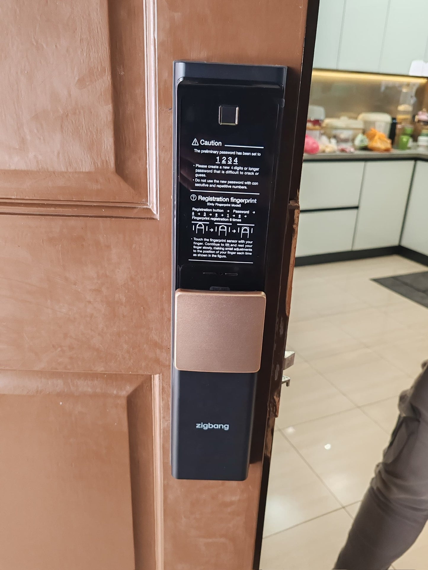 Zigbang SHP-R80 WiFi Lock