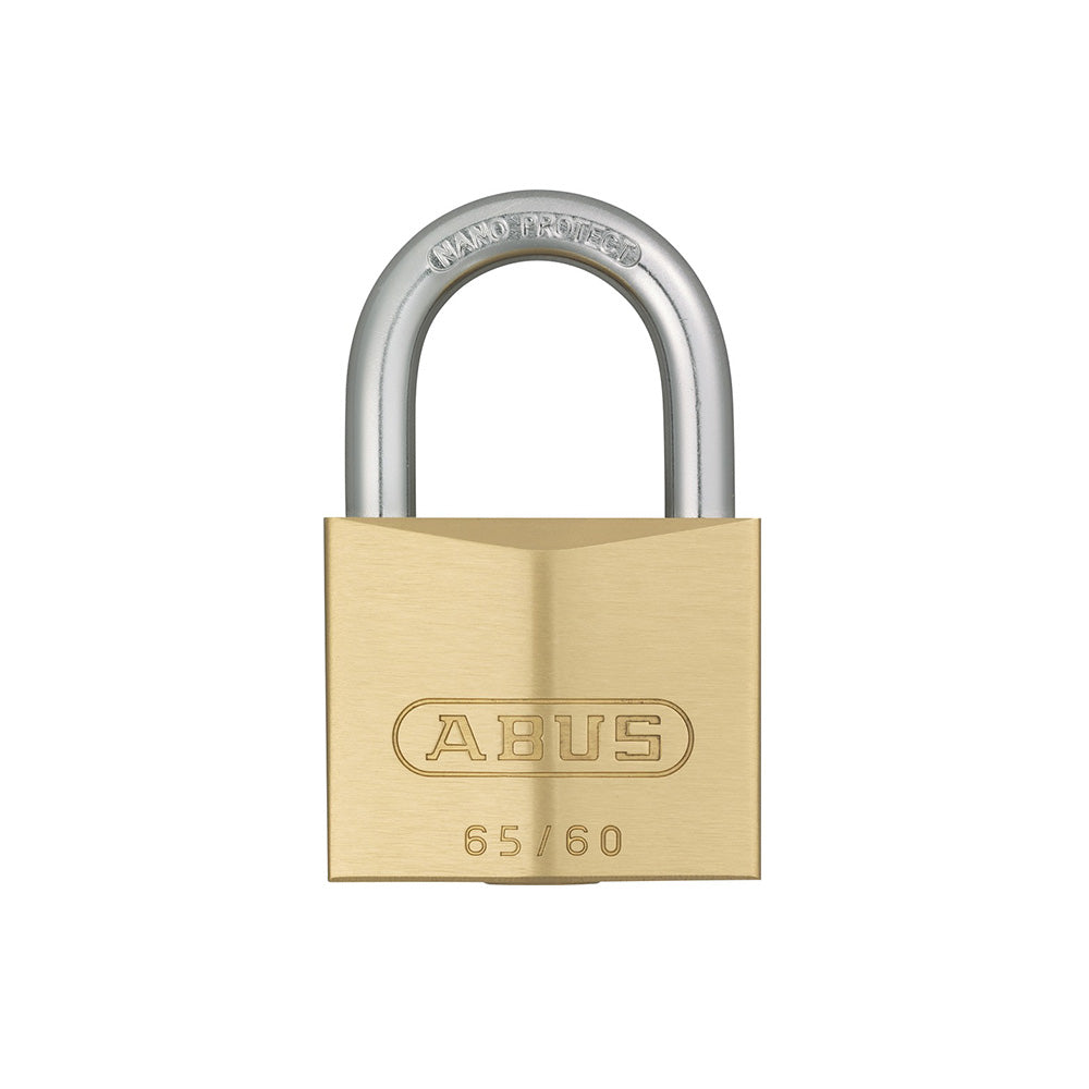 ABUS 65 60mm Brass Padlock