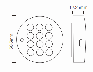 Aegloc AEG-SDL-C029 Digital Cabinet Lock
