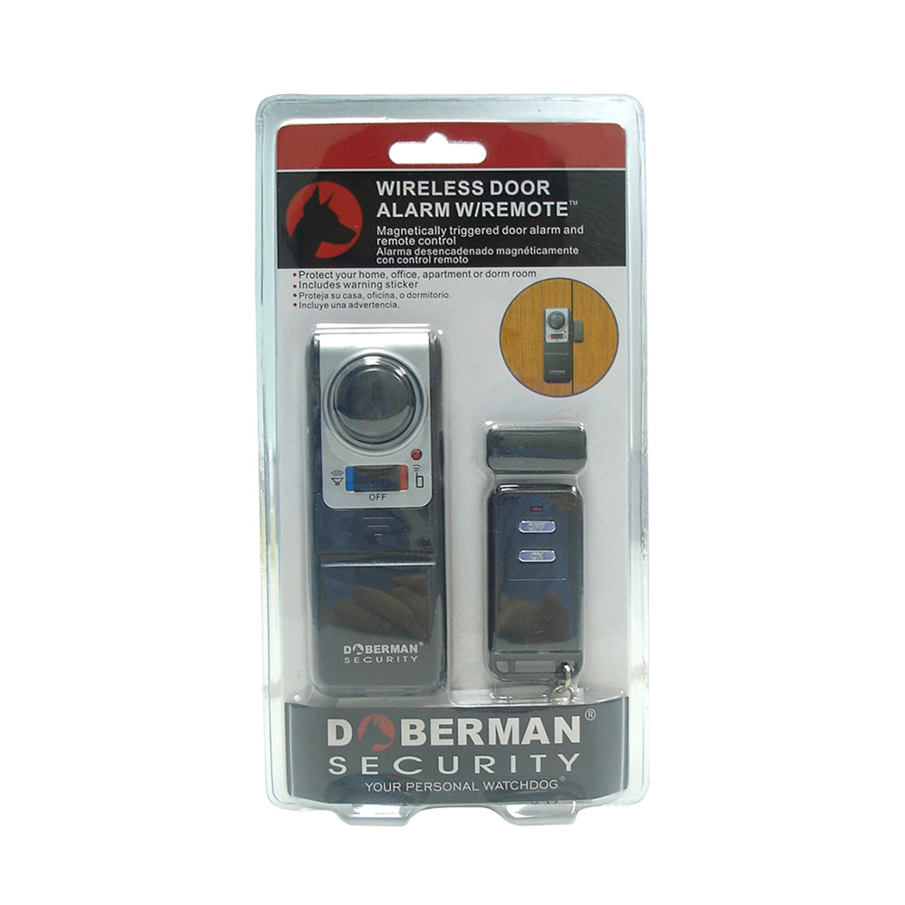 Doberman Se 0119 Wireless Door Alarm With Remote Locks N More