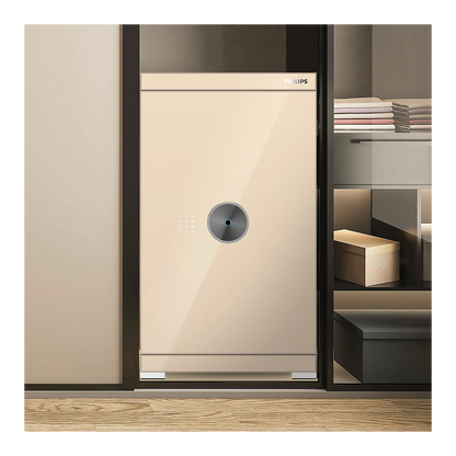 Philips SBX602-8CU Series Smart Safe Box (Grey,Gold)