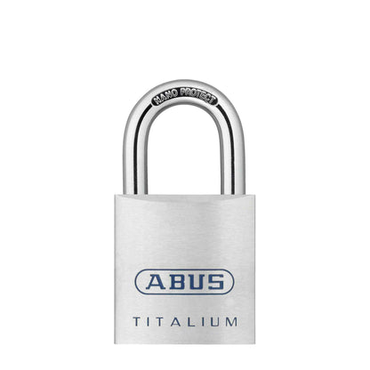 Abus 80TI 40mm 50mm Padlock with Key Aliked System