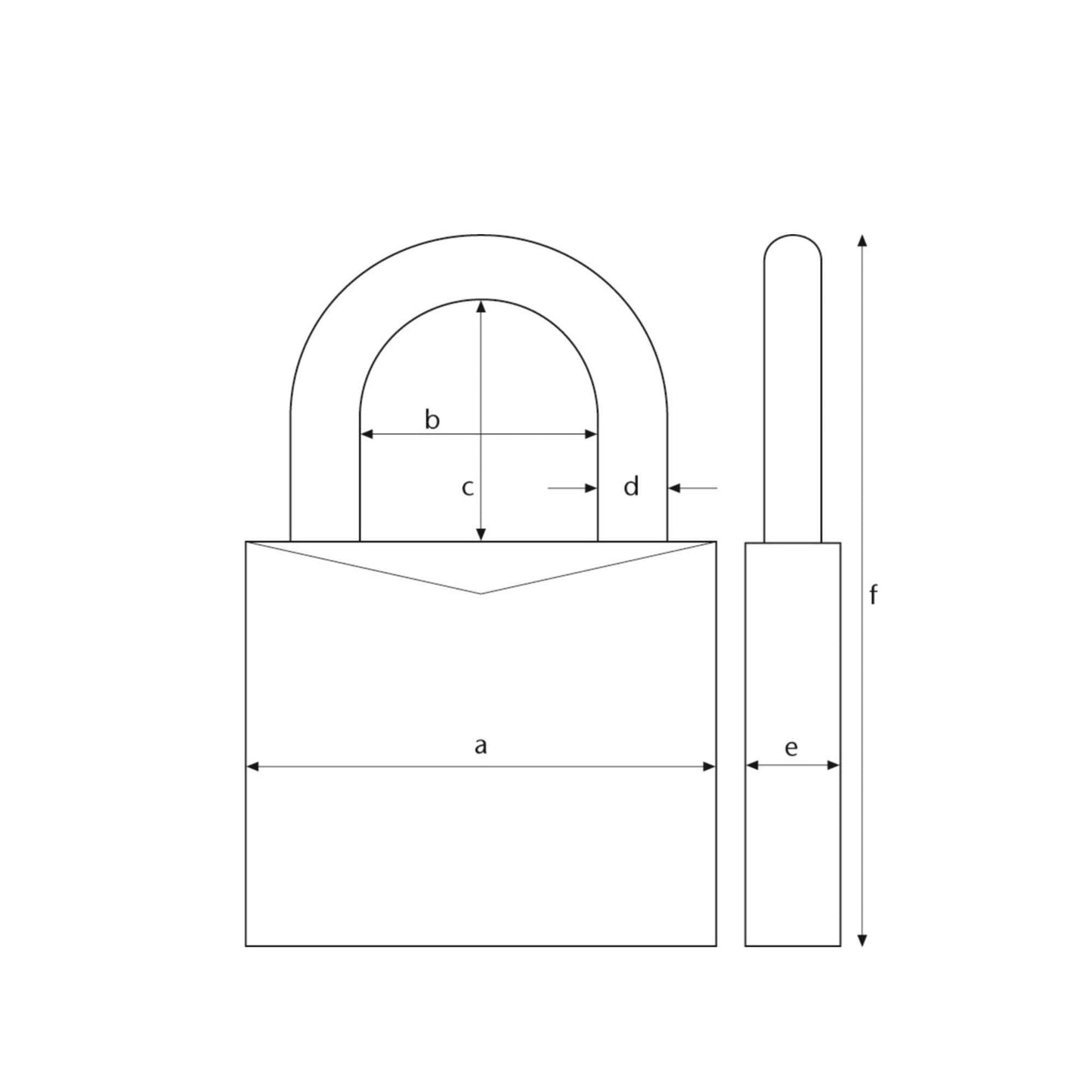 ABUS T84MB/40 Padlock