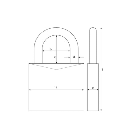 ABUS T84MB/40 Padlock