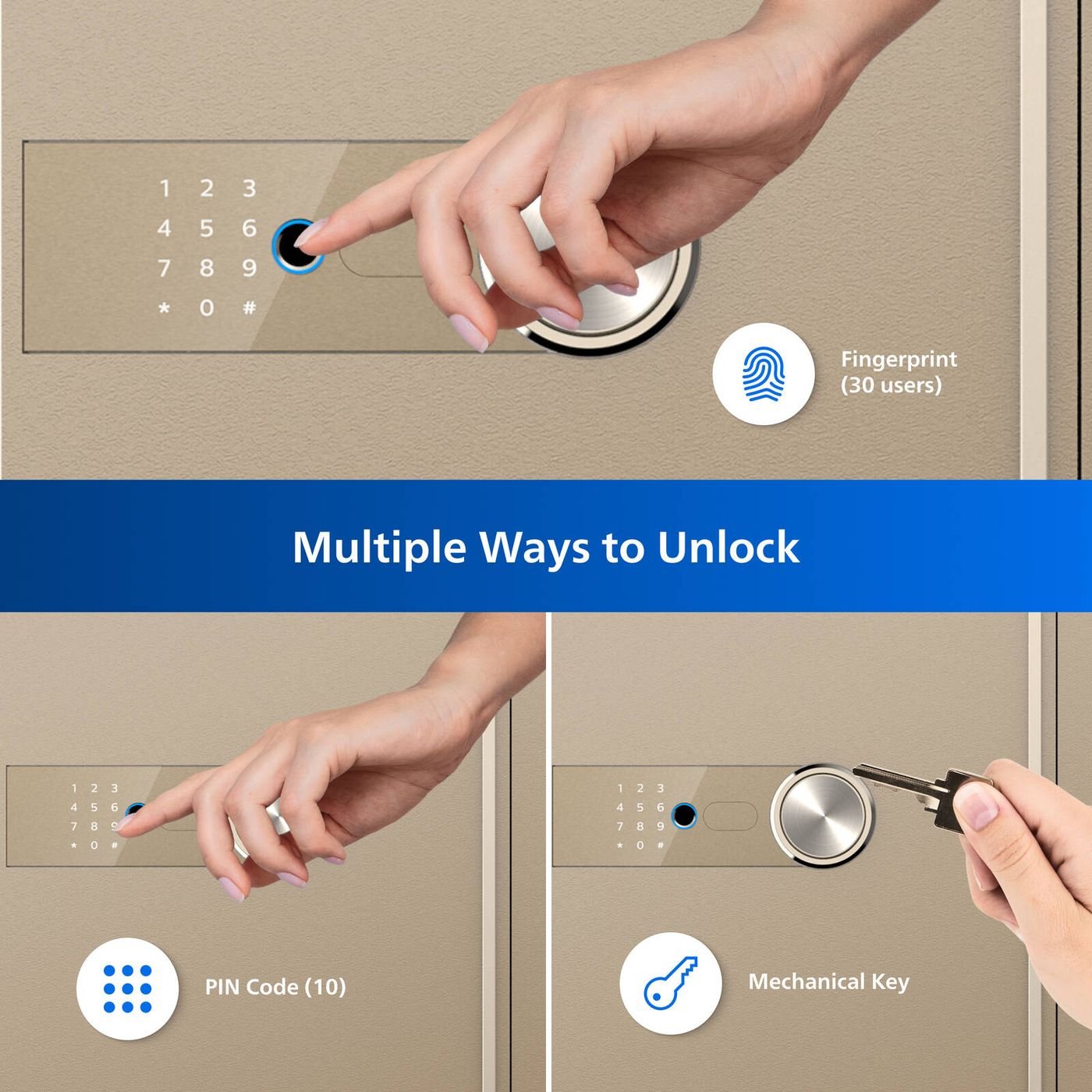 Philips SBX202-5C0 Smart Safe Box (2000 Series)