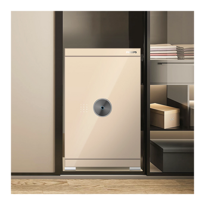 Philips SBX602-7CU Series Smart Safe Box (Grey, Gold)