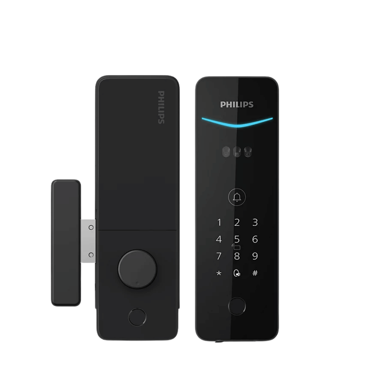 Philips DDL507-FV-7HWS 3D Face ID Rim Lock