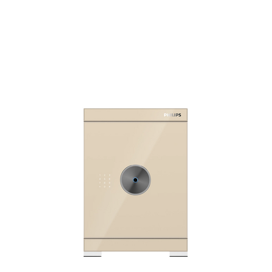 Philips SBX602C5 Series Smart Safe Box (Grey, Gold)