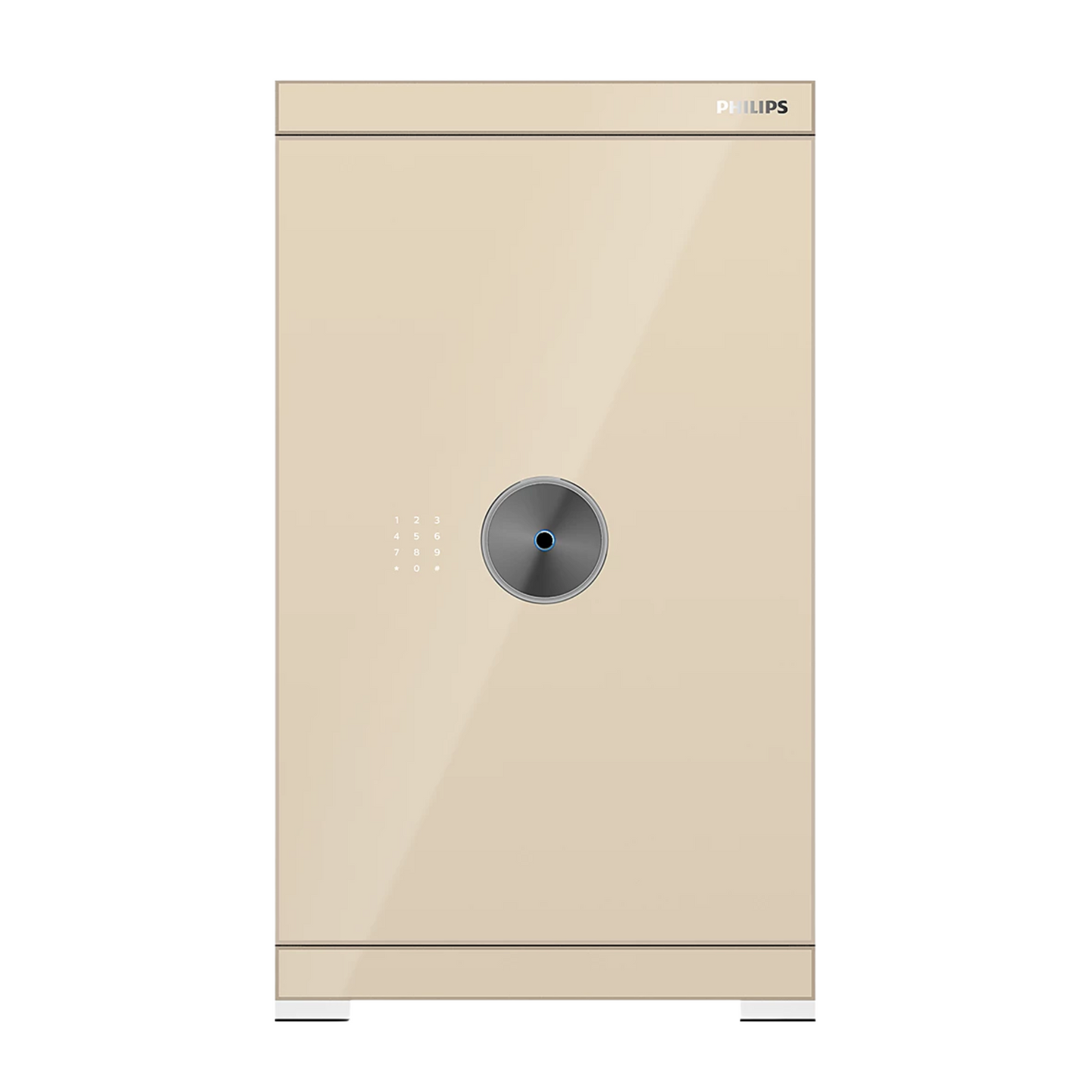 Philips SBX602C8 Series Smart Safe Box (Grey,Gold)