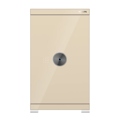 Philips SBX602C8 Series Smart Safe Box (Grey,Gold)