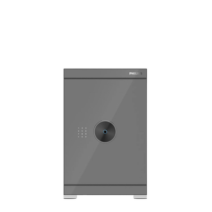 Philips SBX602C6 Series Smart Safe Box (Grey, Gold)