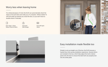 Ezviz DL03 Smart Rim Lock