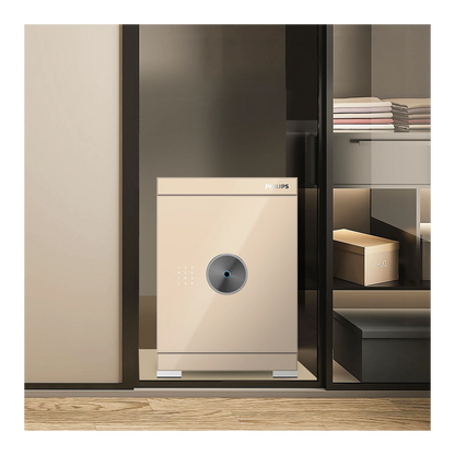 Philips SBX602-5CU Series Smart Safe Box (Grey, Gold)