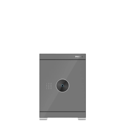 Philips SBX602-5CU Series Smart Safe Box (Grey, Gold)