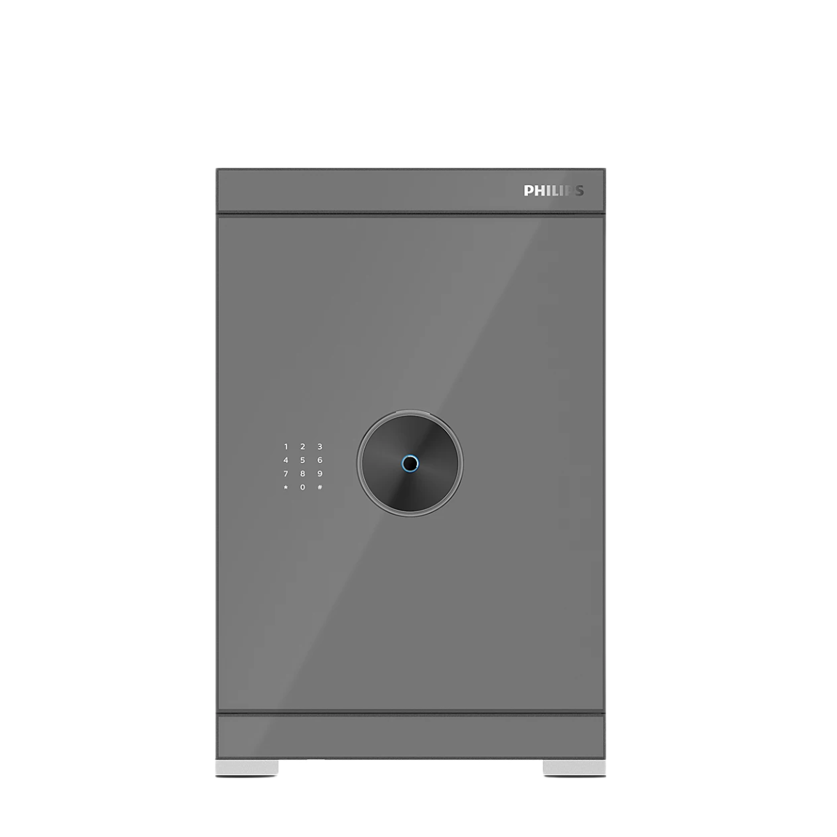 Philips SBX602-7CU Series Smart Safe Box (Grey, Gold)