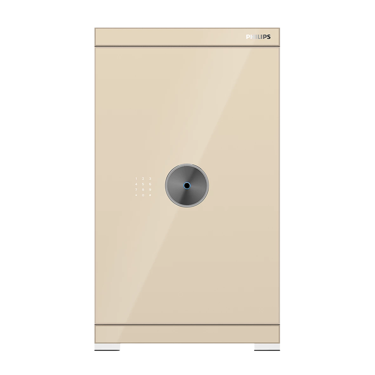 Philips SBX602-8CU Series Smart Safe Box (Grey,Gold)