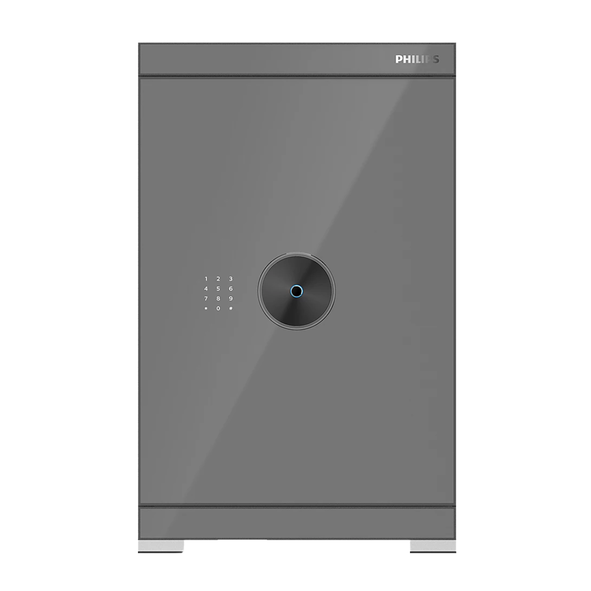 Philips SBX602-8CU Series Smart Safe Box (Grey,Gold)