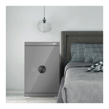 Philips SBX602-7CU Series Smart Safe Box (Grey, Gold)