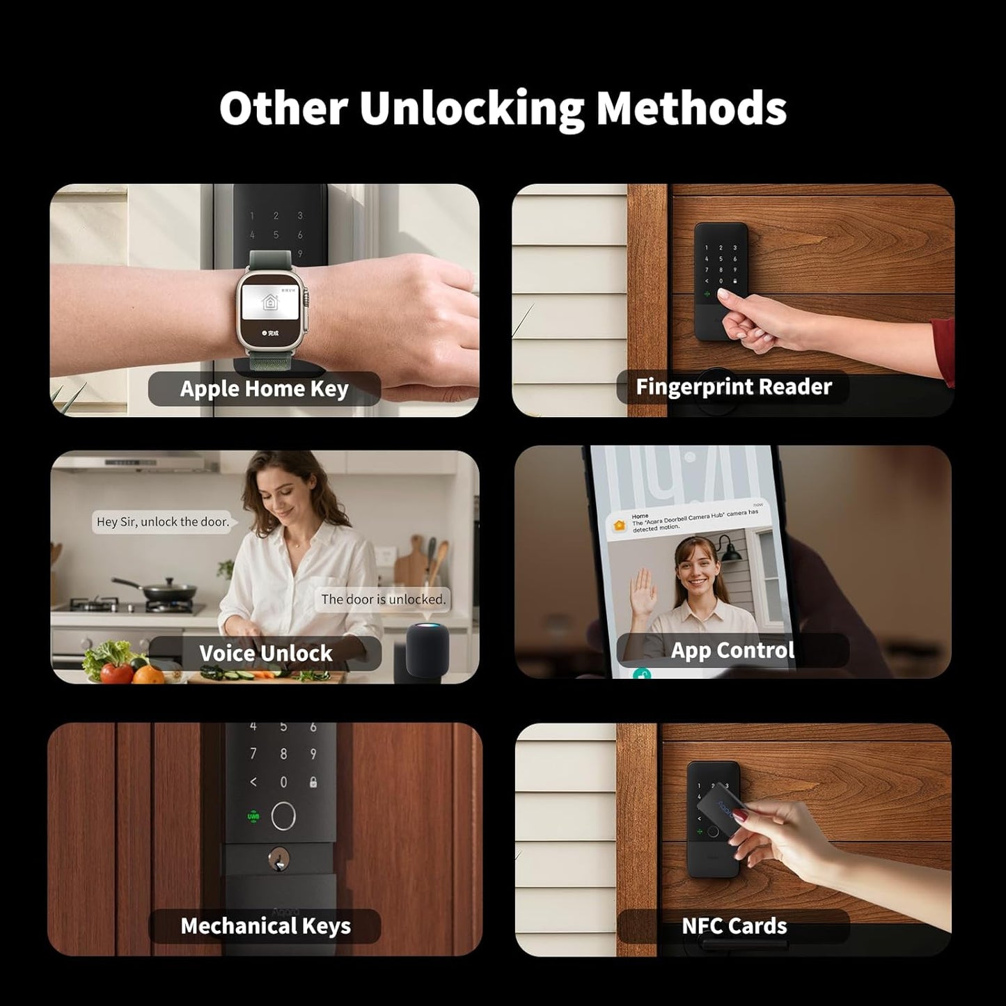 Aqara U400Kit Smart Rim Lock