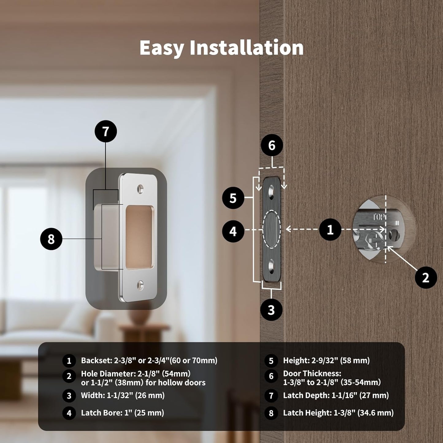 Aqara U400Kit Smart Rim Lock
