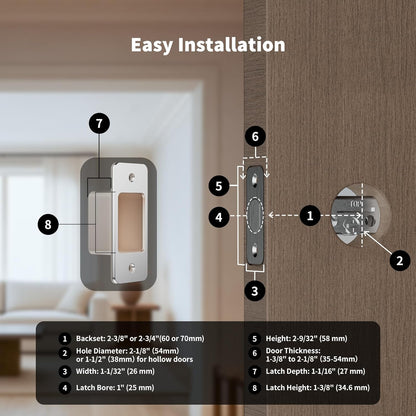 Aqara U400Kit Smart Rim Lock