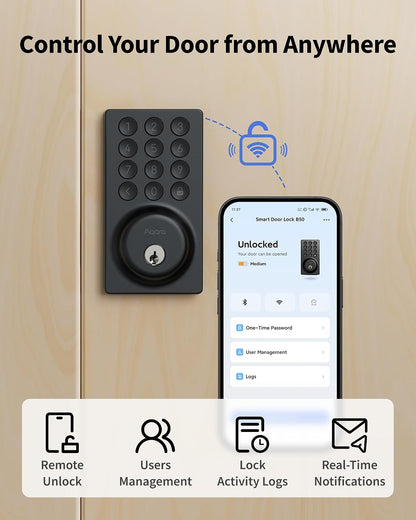 Aqara B50 Wi-Fi Deadbolt Lock