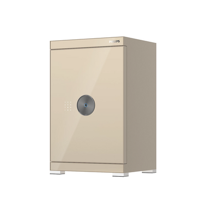 Philips SBX602-7CU Series Smart Safe Box (Grey, Gold)