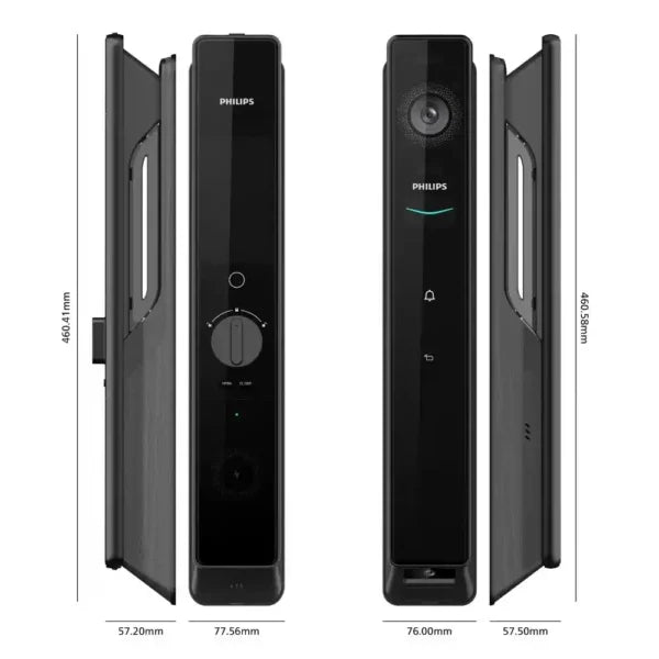 Philips DDL902 Palm Vein & Face ID Push Pull Lock