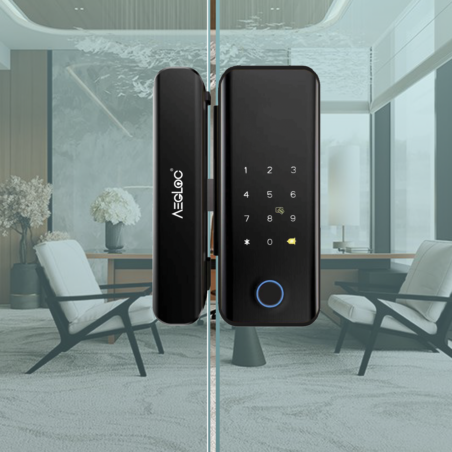 Aegloc AEG-SDL-G10 Smart Digital Glass Door Lock