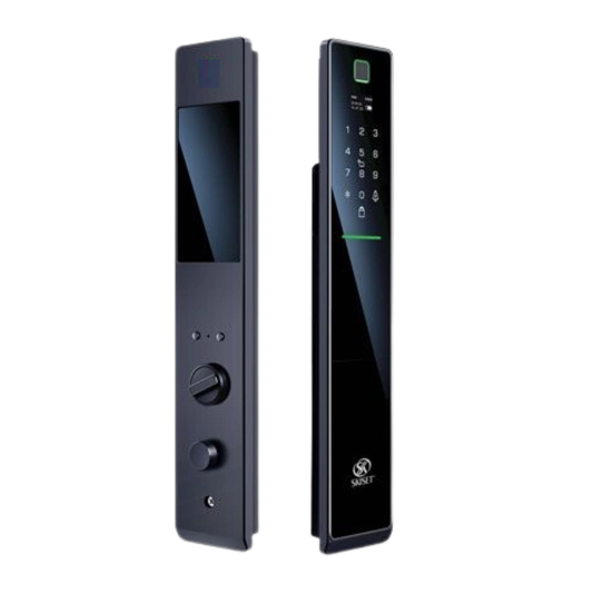 Skiset DS-5 Ultra Slim Fingerprint Push Pull Lock