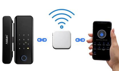 Aegloc AEG-SDL-G10 Smart Digital Glass Door Lock