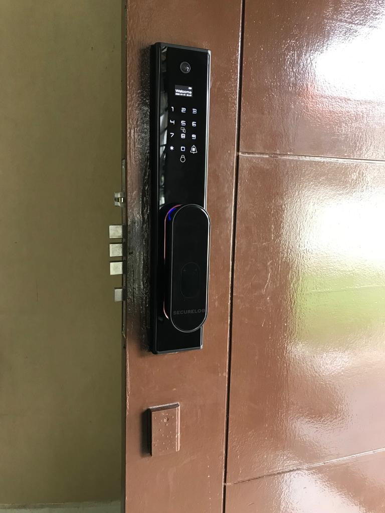 Secureloq P1 Video Doorbell Push Pull Digital Lock