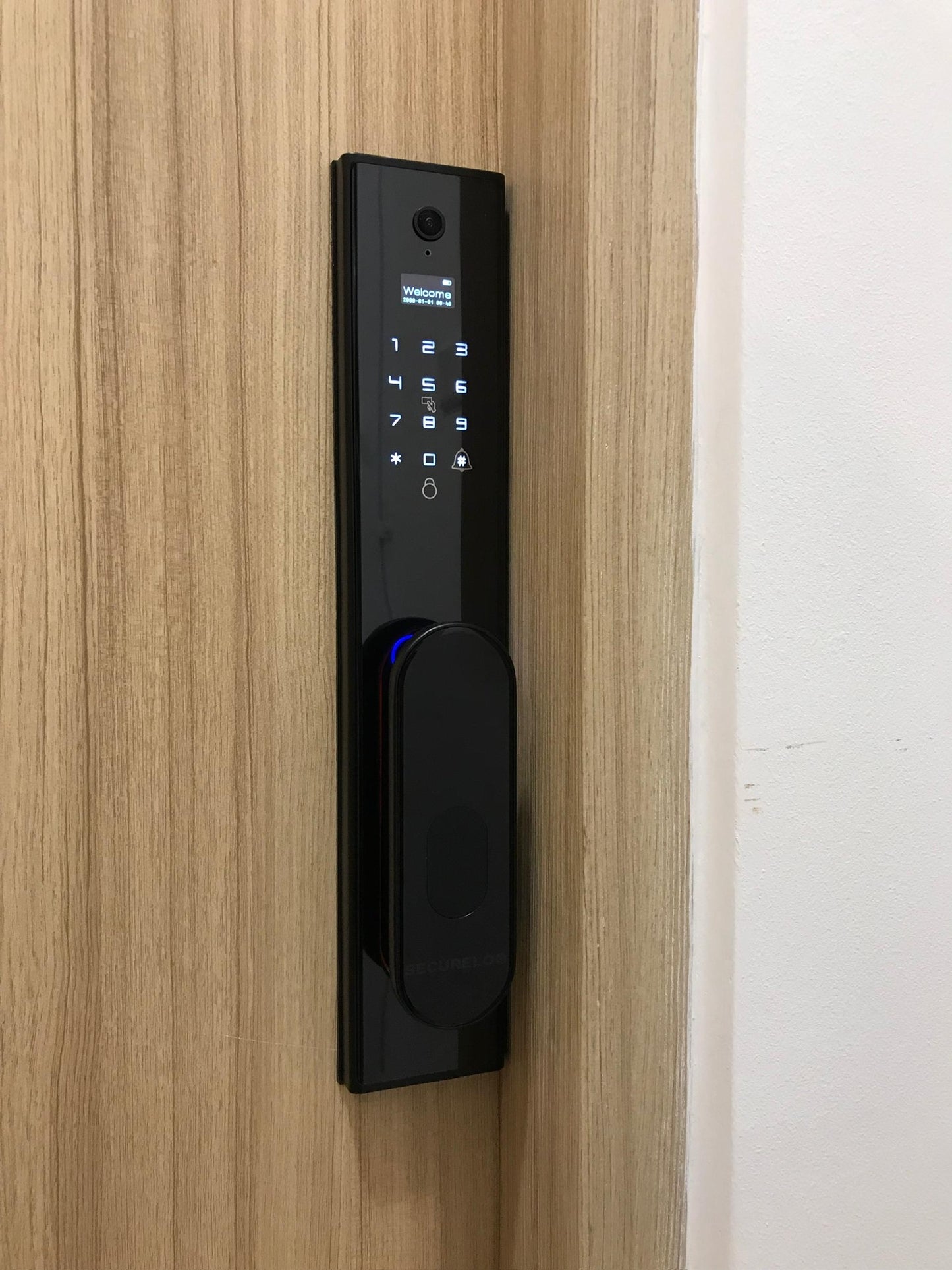 Secureloq P1 Video Doorbell Push Pull Digital Lock