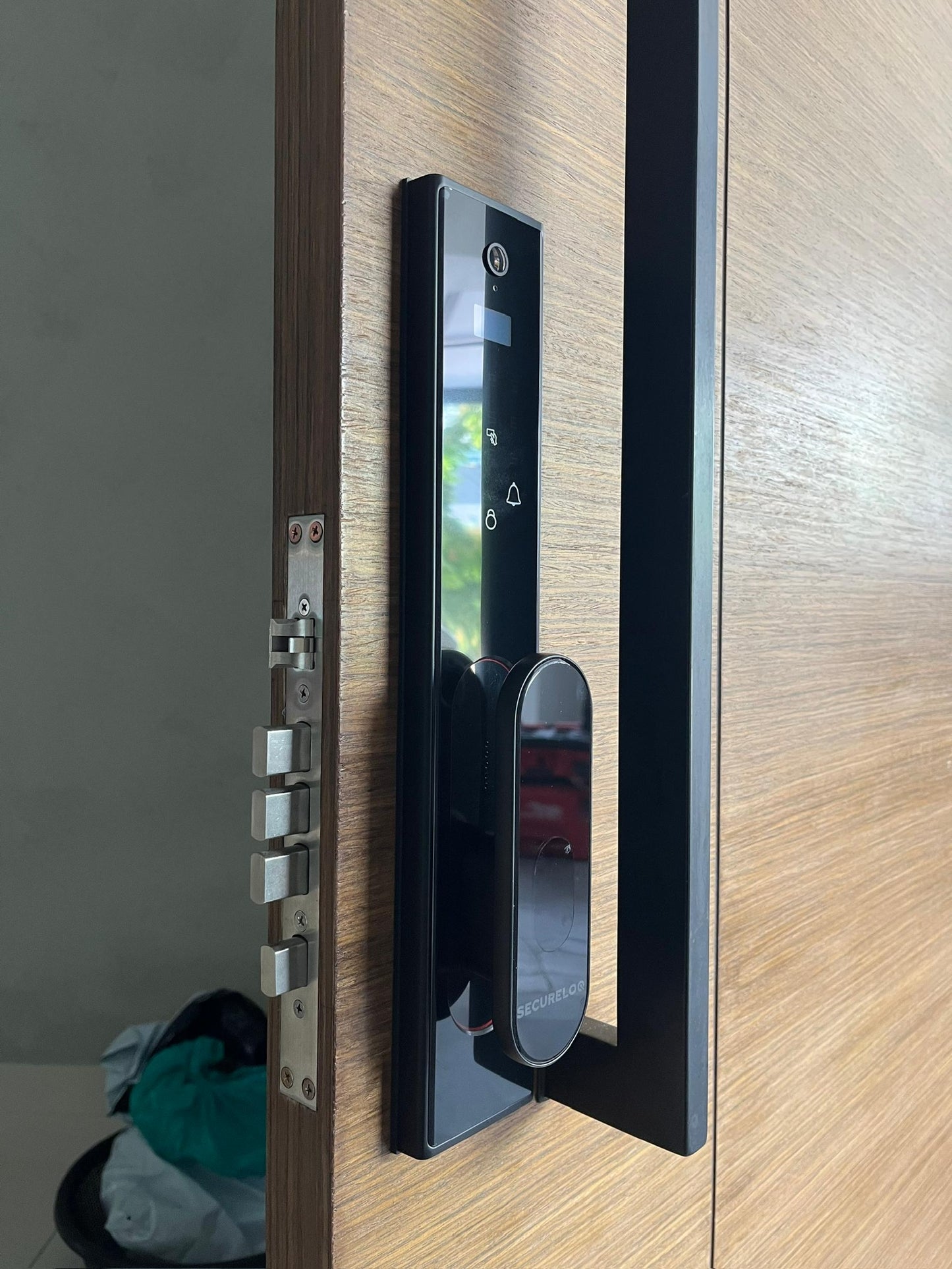 Secureloq P1 Video Doorbell Push Pull Digital Lock