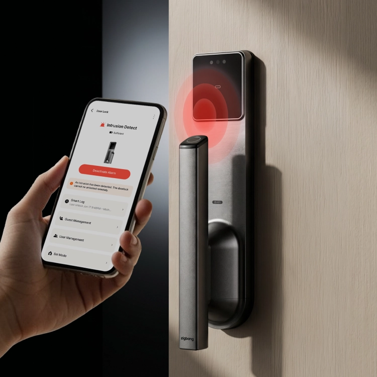 Zigbang ZD-R71 Face ID Push-Pull Lock