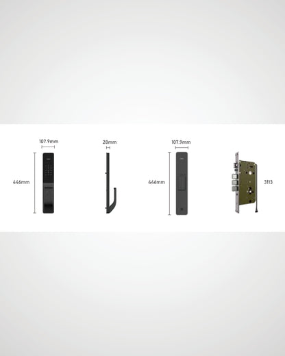 Kaadas Q15-5WK Wi-Fi Push Pull Lock