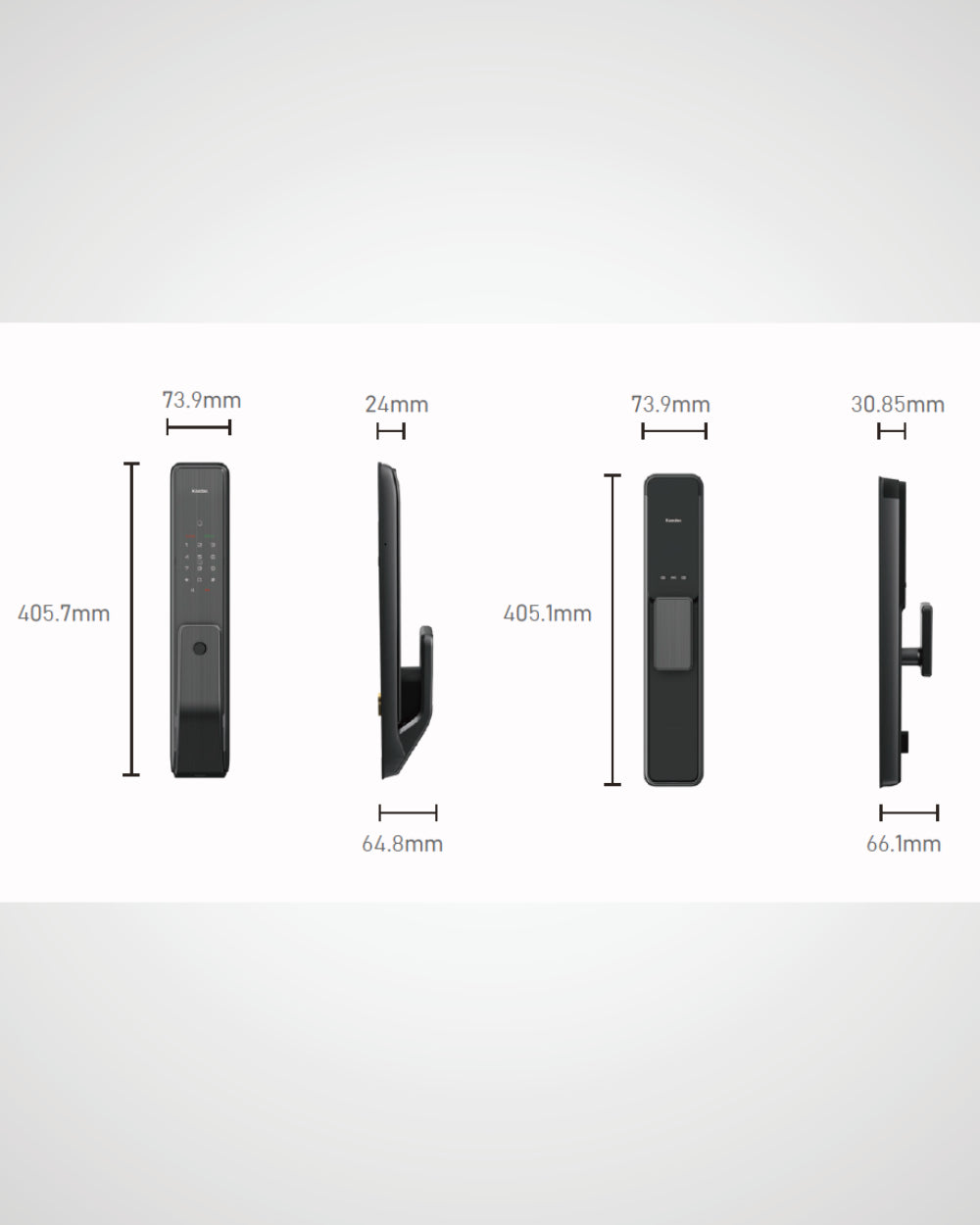 Kaadas Q3 Smart Push Pull Lock