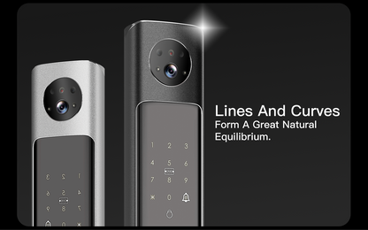Aegloc AEG-SDL-6068/V9 PRO 3D Face Smart Push Pull Door Lock