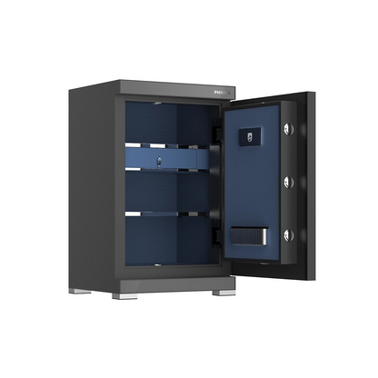 Philips SBX602-7CU Series Smart Safe Box (Grey, Gold)