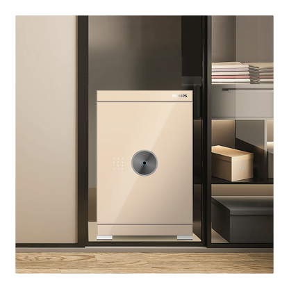 Philips SBX602C6 Series Smart Safe Box (Grey, Gold)