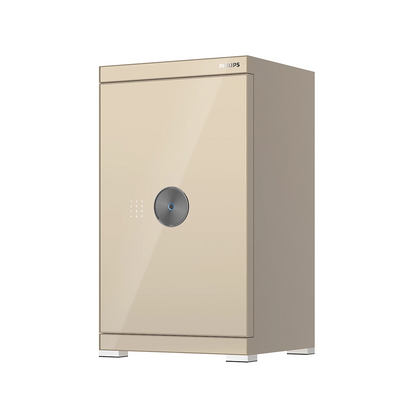 Philips SBX602-8CU Series Smart Safe Box (Grey,Gold)