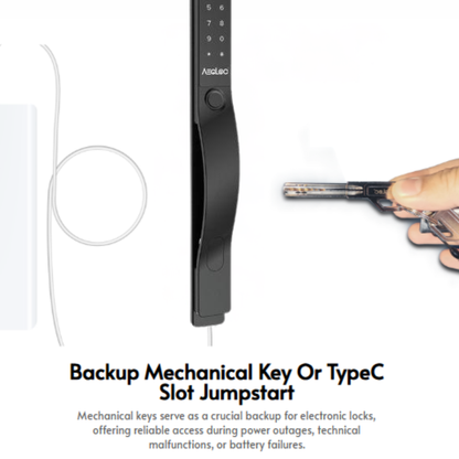 Aegloc AEG-SDL-S80 Face ID Smart Gate Lock
