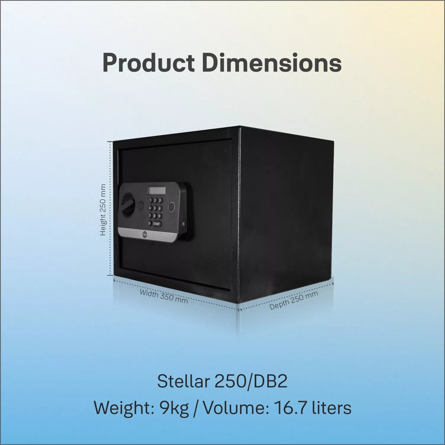Yale Stellar 250 Biometric Safe