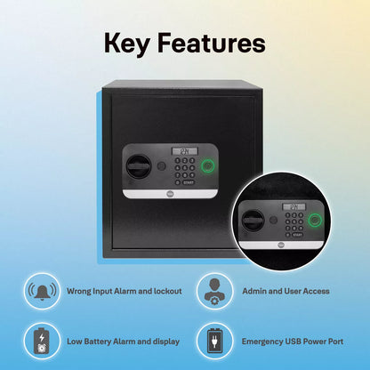 Yale Stellar 390 Biometric Safe